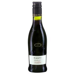 Вино Canti Merlot Terre Siciliane, червоне, сухе, 13%, 0,25 л (32790)