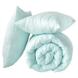 Одеяло с подушками Ideia Tropical, 220х200 см, ментоловое (8-32436)