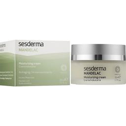 Зволожуючий крем для обличчя Sesderma Mandelac Moisturizing Cream, з мигдальною кислотою, 50 мл
