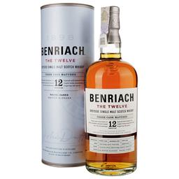 Віскі BenRiach The Twelve 12 yo Single Malt Scotch Whisky 46%,0.7 л у тубусі