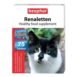 Лакомство витаминизированное Beaphar Renaletten для кошек с проблемами почек, 75 т
