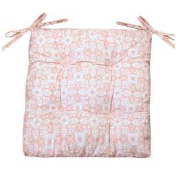 Подушка на стул Прованс Узор на розовом, 40х40 см (12055)