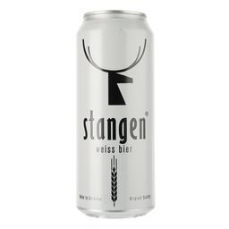 Пиво Stangen Weiss bier, світле, нефільтроване, 4,9%, з/б, 0,5 л