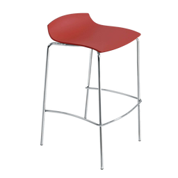Барний стілець Papatya X-Treme BSS, матовий червоний (4823052300821)