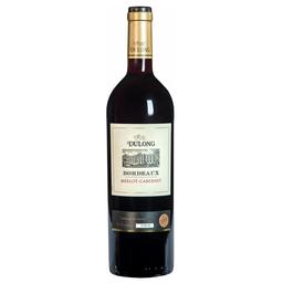 Вино Dulong Bordeaux Merlot-Cabernet, красное, сухое, 12-12,5%, 0,75 л