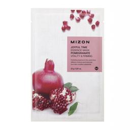 Тканинна маска для обличчя Mizon Joyful Time Essence Mask Pomegranate, з екстрактом гранатового соку, 23 г