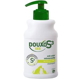 Лікувальний шампунь Douxo S3 Seb для жирної шкіри собак та котів себорегулюючий 200 мл
