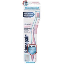 Зубная щетка Biorepair Совершенная чистка Ultrasoft, для защиты десен, ультрамягкая, розовый
