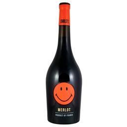 Вино Chateau de L'Orangerie Smiley Wines Merlot, красное, сухое, 13,5%, 0,75 л (8000019975592)