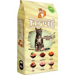 Сухий корм для котів Тігріс з індичкою 10 кг