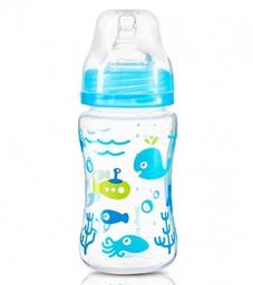 Бутылочка для кормления BabyOno, 240 мл, синий (403)