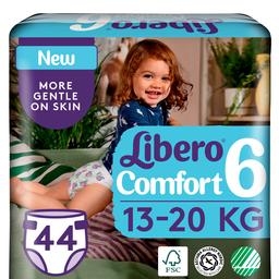 Подгузники Libero Comfort 6 (13-20 кг), 44 шт.