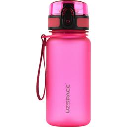 Бутылка для воды UZspace Colorful Frosted, 350 мл, розовый (3034)