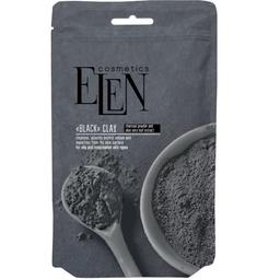 Глина чорна Elen Cosmetics з активованим вугіллям та екстрактом алое віра 40 г