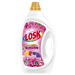 Гель для прання Losk Колор Ароматерапія Ефірні масла та аромат Малазійської квітки, 1.71 л
