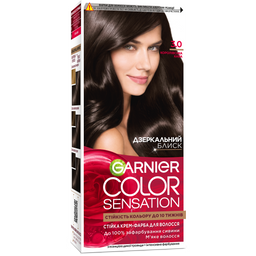 Краска для волос Garnier Color Sensation тон 3.0 (королевский кофе), 110 мл (C5652012)