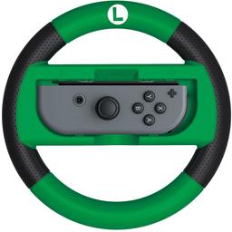 Руль Hori Steering Wheel Deluxe Mario Kart 8 Luigi для Nintendo Switch, зеленый (873124006537)