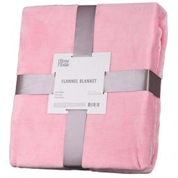 Плед Ardesto Flannel, 220х200 см, рожевий (ART0208SB)