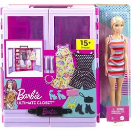 Шафа для одягу Barbie з лялькою (HJL66)