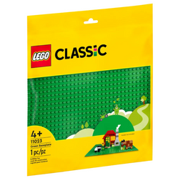 Конструктор LEGO Classic Базовая пластина зеленого цвета 1 деталей (11023)