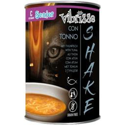 Вологий корм для котів Vibrisse Shake Senior суп з тунцем та вітаміном C 135 г