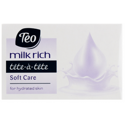 Мило тверде Тeo Milk Rich Tete-a-Tete Soft Сare, світло-фіолетовий, 100 г (58089)