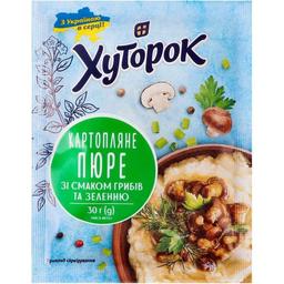 Пюре Хуторок Картофельное со вкусом грибов, 30 г (915341)