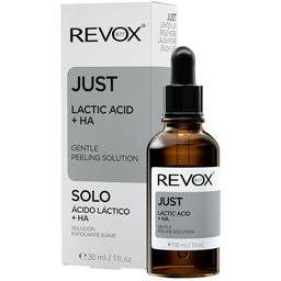 Сироватка для обличчя Revox B77 Just з молочною та гіалуроновою кислотою, 30 мл