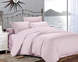 Комплект постельного белья Home Line, сатин люкс, 220х200 см, розовый (155261)