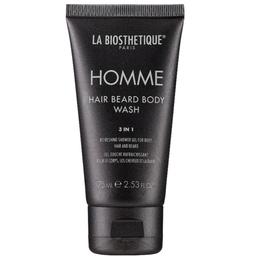 Гель для тіла, волосся та бороди La Biosthetique Homme Hair Beard Body Wash 200 мл