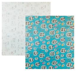Дитячий двосторонній складаний килимок Poppet Пригоди ведмедиків і Танець панд, 200х180 см (PP003-200)