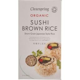 Рис для суши Clearspring Коричневый органический 500 г