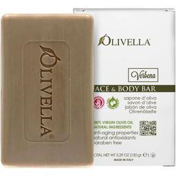 Мыло для лица и тела Olivella Вербена на основе оливкового масла, 150 г