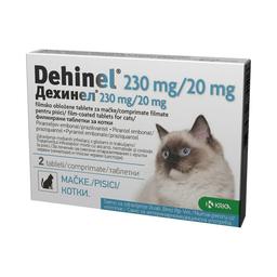 Таблетки KRKA Dehinel, для котов, 1 шт.