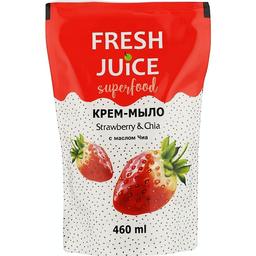 Крем-мило Fresh Juice Superfood Strawberry & Chia, 460 мл