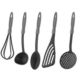 Набір кухонного приладдя Praktyczna Capri, 5 предметів, сірий (4G0696)
