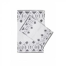 Набір килимків Irya Sherry gri, 90х60 см та 60х40 см, сірий (svt-2000022296588)