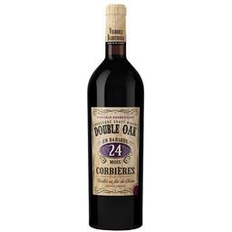 Вино Vignobles Vellas Oak Double Rouge AOP Corbieres 2018 красное сухое 0.75 л