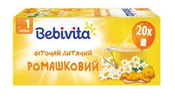 Детский фиточай с ромашкой Bebivita в пакетиках, 20 шт.