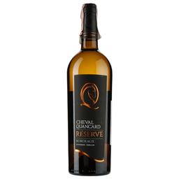 Вино Cheval Quancard Reserve Bordeaux Blanc AOC, біле, сухе, 11-14,5%, 0,75 л (814477)