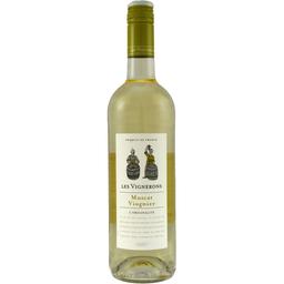 Вино Les Vignerons Muscat Viogner, біле, напівсухе, 0,75 л