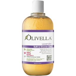 Гель для душа и ванны Olivella Лаванда на основе оливкового масла, 500 мл