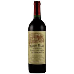 Вино Chateau Belair 2002, красное, сухое, 0,75 л (R4000)