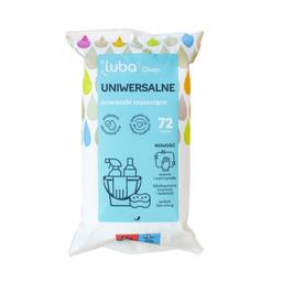 Универсальные влажные салфетки для уборки Luba Clean, 72 шт.
