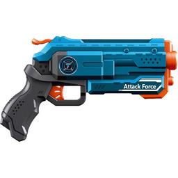 Іграшковий пістолет Turbo Attack Force з м'якими набоями 6 шт. (ВТ306)