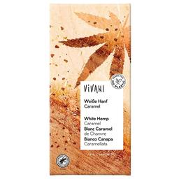 Шоколад белый Vivani White Hemp Caramel органический 80 г