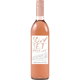 Вино Hallgarten Sunset Point Zinfandel Blush Rose, рожеве, напівсухе, 0,75 л