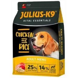 Сухий корм для собак Julius-K9 HighPremium Adulт Vital Essentials, Птиця та рис, 3 кг
