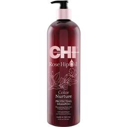 Шампунь CHI Rosehip Oil Color Nurture Protecting для окрашенных волос, 739 мл
