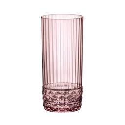 Склянка Bormioli Rocco America'20s Lilac Rose, 6 шт., 480 мл (122155BB9121990)
